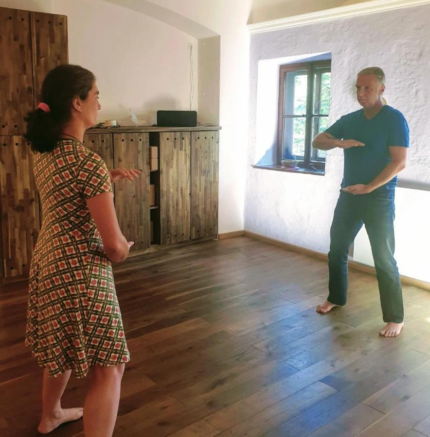 Tauglerei Doppelzimmer Bergamotte Sankt Koloman Ngoại thất bức ảnh